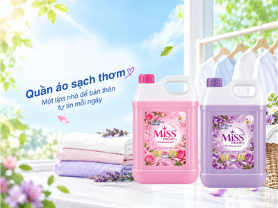 Quần áo sạch thơm – một tips nhỏ để bản thân tự tin mỗi ngày